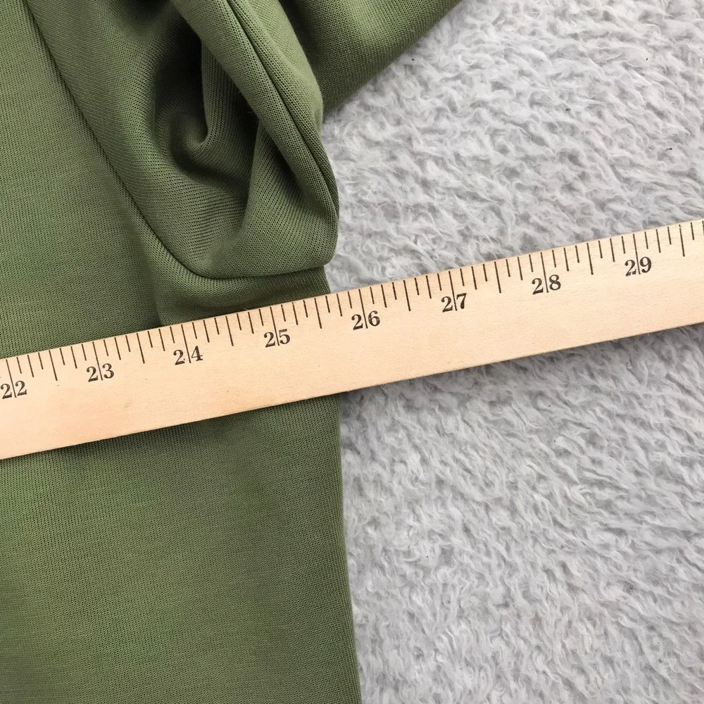 Polo Ralph Lauren Hooded 1/4 Zip Water-Repellent Hybrid Sweatshirt Mens XL Green